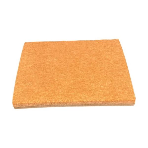 アイテック 光 フェルトパッド100mm×100mm×8mm粘着なし KFPDN-1005 1セット(5個) 352-9085（直送品）