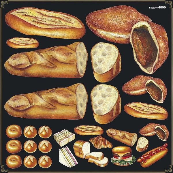 のぼり屋工房 デコシール No.4890 1個 62-6308-72（直送品）