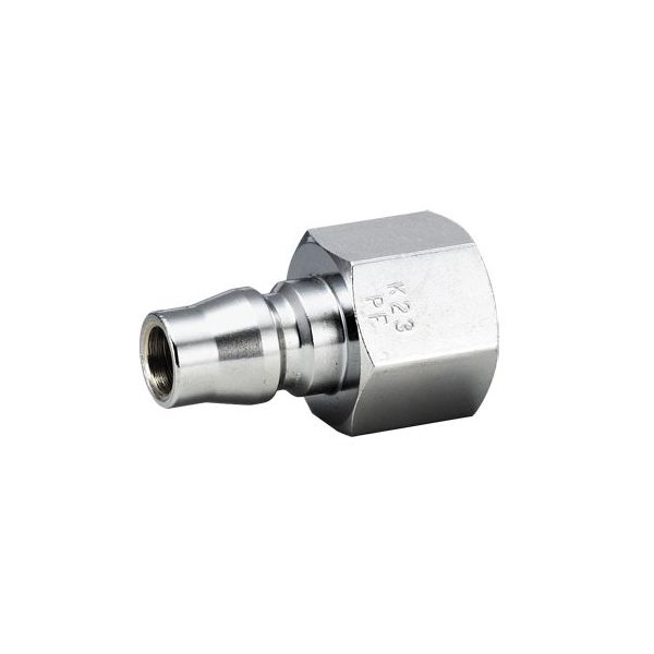 フローバル エアーカップラー(鉄) 3/8 K23-PF 1個 62-4124-66（直送品）