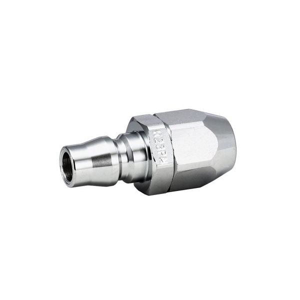 フローバル エアーカップラー(鉄) 1/4 K22-PN 1個 62-4124-68（直送品）