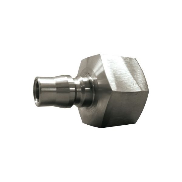 フローバル 片路開閉型クイックカップリング NL-24PF(SUS304) 1個 62-4123-48（直送品）