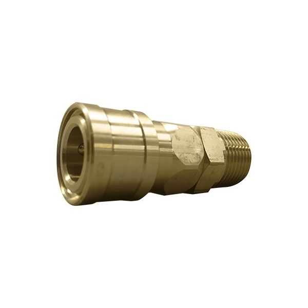 フローバル 片路開閉型クイックカップリング NL-22SM(BSBM) 1個 62-4123-92（直送品）