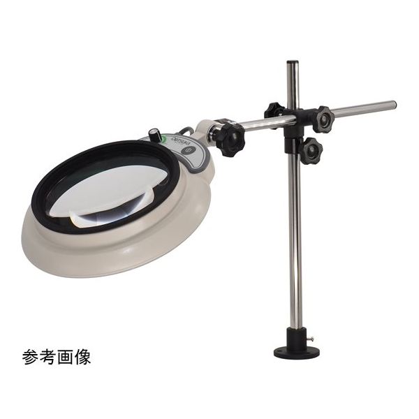 オーツカ光学 LED照明拡大鏡(デスクホルダー固定式) 2倍 MGL-D 2XAR 1台 67-4810-24（直送品）