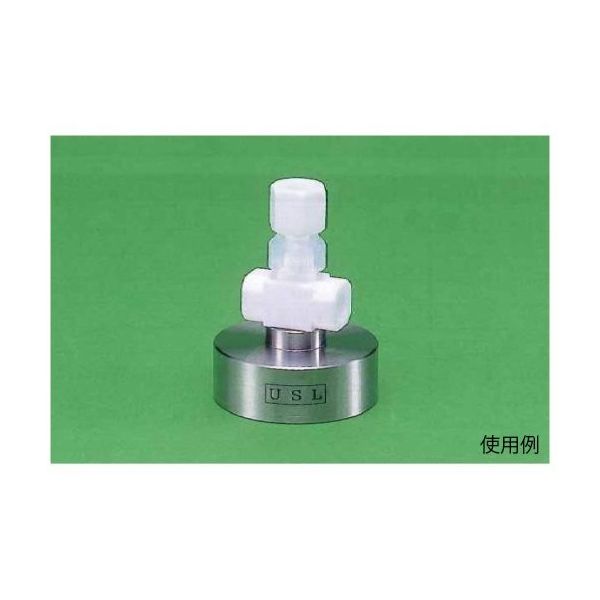 ユニバーサル USLフッ素樹脂圧力計・空計用アダプター ステンレス製卓上台座 AST型 PT1/2 00N-235-03 1個（直送品）