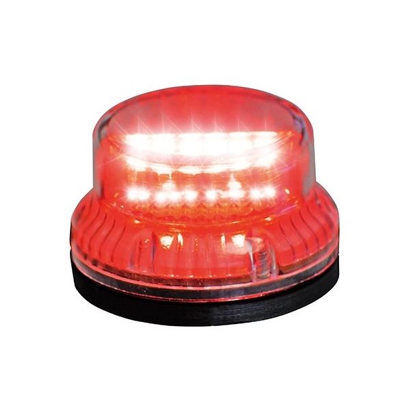 日惠製作所 LED表示灯・警告灯φ52 ニコアラート05A型(赤 ) DC24V VC05A-D24THR 1個 62-8143-61（直送品）