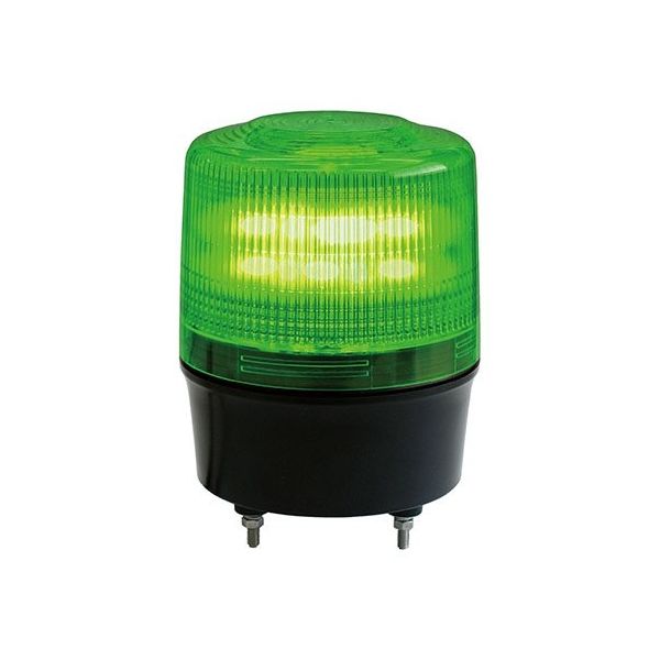 日惠製作所 LED回転灯Φ120 ニコトーチ・120(緑) AC/DC24V VL12R-D24WG 1個 62-4926-89（直送品）