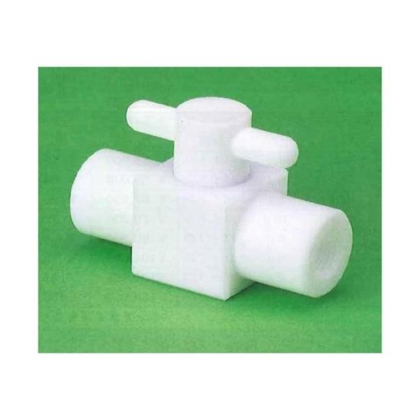 ユニバーサル USLーPTFE 2方ボールバルブB型 PT1/2 00U-151-03N 1個 62-7082-78（直送品）