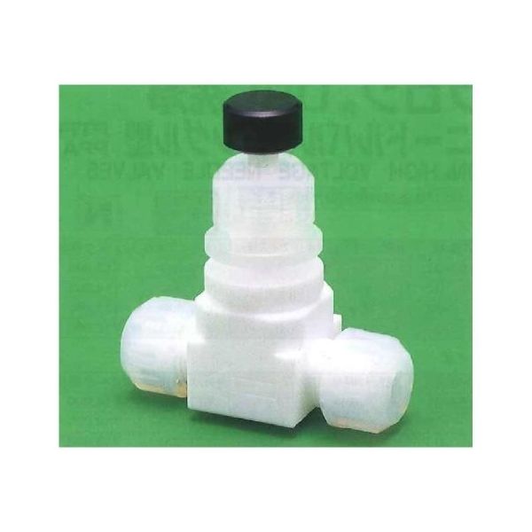 ユニバーサル USLーPTFE ニードルバルブ ストレート型 3/8”φ 00U-188-02N 1個 62-7085-65（直送品）