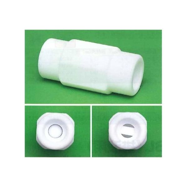 ユニバーサル USLーPTFEチェックバルブI型 PT1/4 00N-200-01 1個 62-7096-84（直送品）