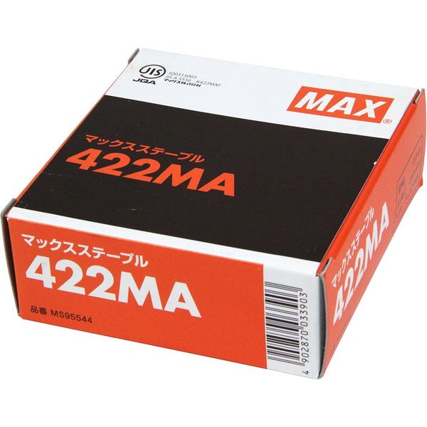 マックス MAX 22ミリMA線ステープル 422MA(N) 1個(5000本)（直送品）