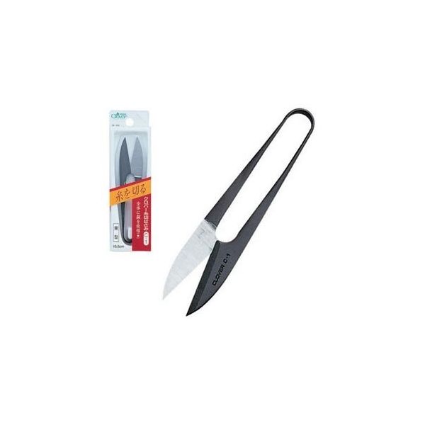クロバー 糸切はさみ 「Cー1東型」 10.5cm 36301 1個 62-4083-20（直送品）