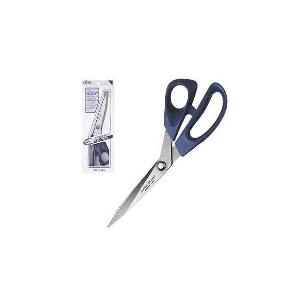クロバー 布切ステンレスはさみ 「SRー240FT」 24cm 36226 1個 62-4083-14（直送品）