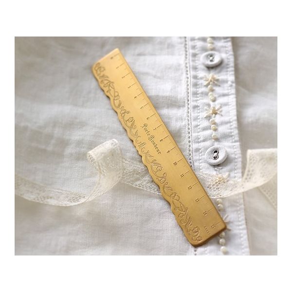 クロバー スズラン真鍮定規 79597 1個 62-4092-44（直送品）