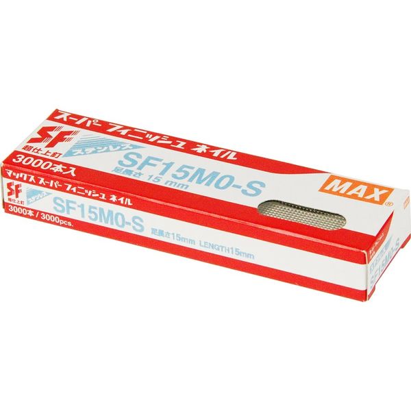 マックス MAX スーパーフィニッシュネイル ステンレス SF15MOーS