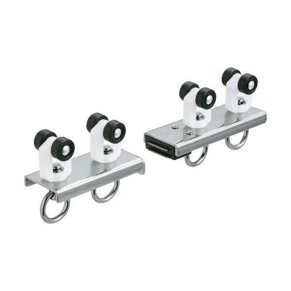 岡田装飾金物 D30マグネットランナー(両開)通常ランナータイプ 12Y21 1組 62-4996-61（直送品）