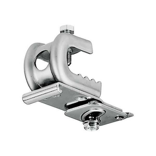 岡田装飾金物 D40ステンクリップ付ブラケットBタイプ 25Y16 1個 62-4998-70（直送品）