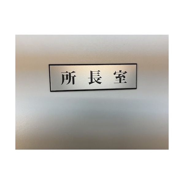 光 サインプレート 所長室 PL110-130 1セット(5枚) 359-4950（直送品）