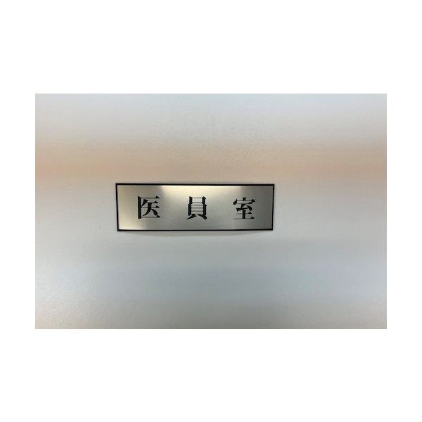 光 サインプレート 医員室 PL110-185 1セット(5枚) 359-4893（直送品）