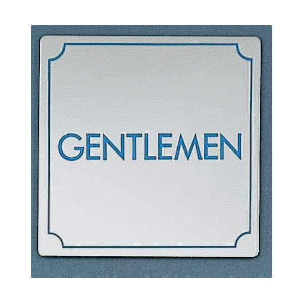 光 サインプレート GENTLEMEN KS1114-1 1枚 359-9624（直送品）