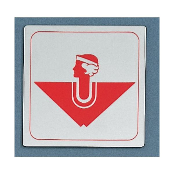 光 サインプレート 逆三女 KS1114-8 1枚 347-1324（直送品）