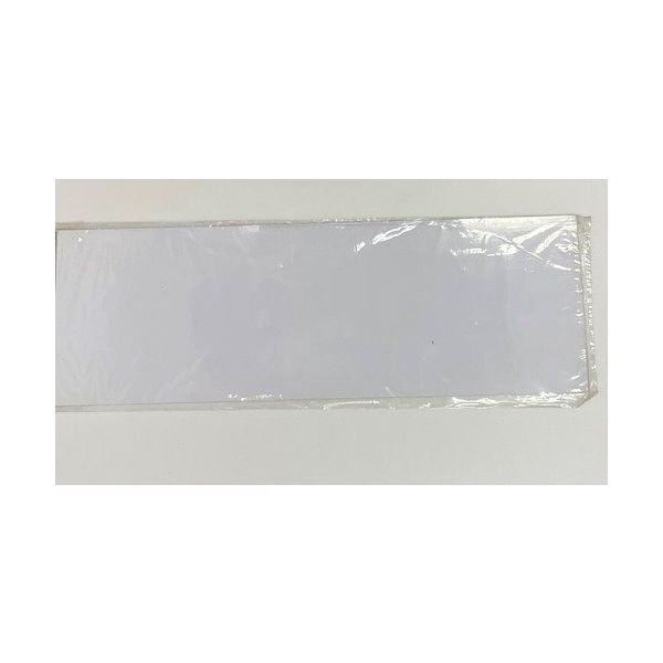 光 サインプレート 白 無地板 HI350-N 1セット(10枚) 346-8115（直送品）