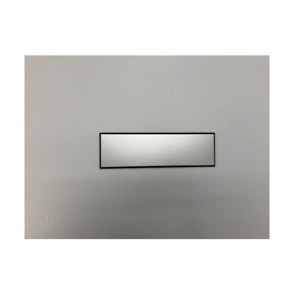 光 サインプレート 無地 PL110-N 1枚 346-9771（直送品）