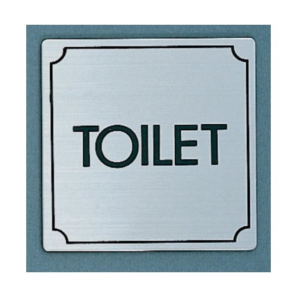 光 サインプレート TOILET FS1113-3 1枚 359-3369（直送品）
