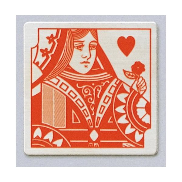 光 サインプレート トランプ 女 FS893-22 1枚 359-8043（直送品）