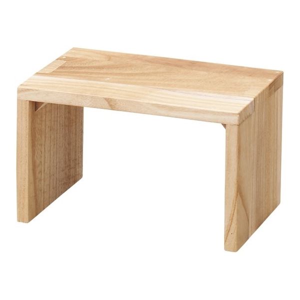 アズワン 木製コの字ディスプレイ ナチュラル W20cm 65-9345-55 1個（直送品）