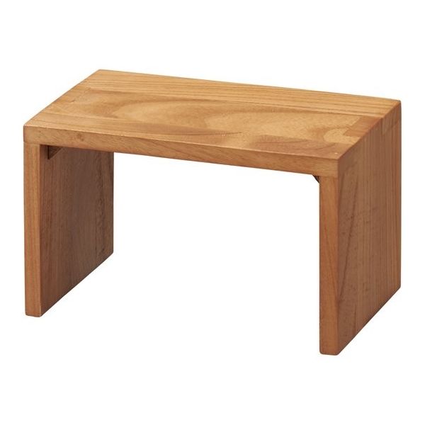 アズワン 木製コの字ディスプレイ ブラウン W20cm 65-9345-57 1個（直送品）