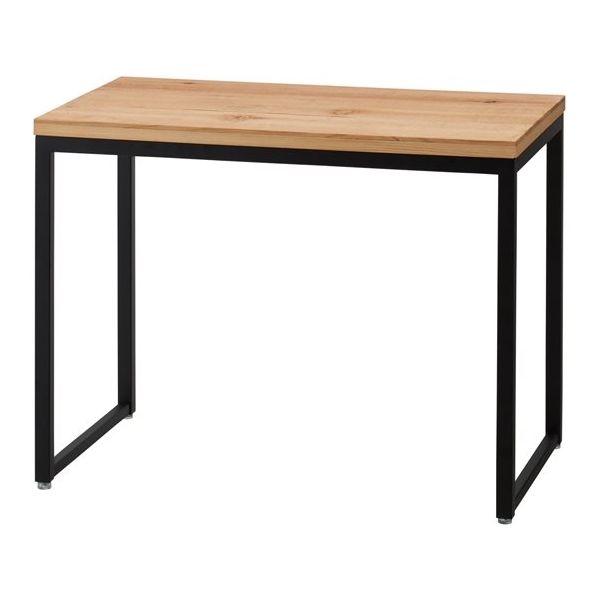 国産杉ブラックショーテーブル W74.8×D45×H57.6cm 定番スタイル - その他