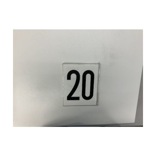 光 サインプレート 20 UP1500-20 1枚 359-3298（直送品）