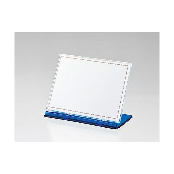 光 カード立て ブルー UC1-2 1セット(20個) 353-1837（直送品）