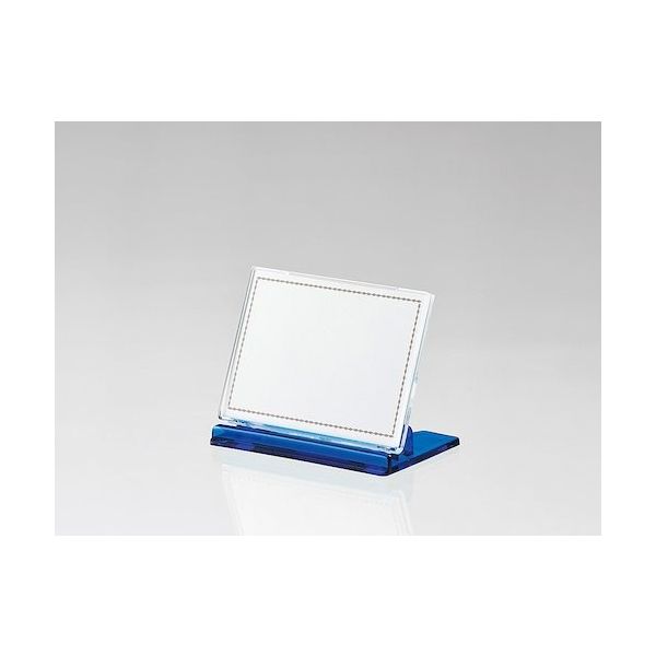 光 カード立て ブルー UC3-2 1セット(20個) 352-7488（直送品）