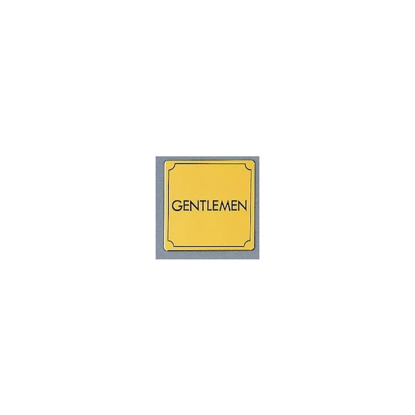 光 サインプレート GENTLEMEN LG880-17 1枚 360-1306（直送品）