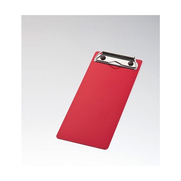 光 クリップボード 用箋挟み 赤 Y-91-2 1セット(5個) 562-7221（直送品）