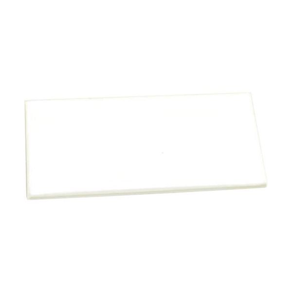 光 サインプレート 無地板 テープ付 UP357-T 1セット(20枚) 359-3325（直送品）