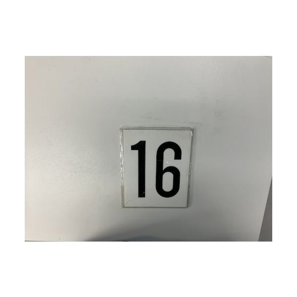 光 サインプレート 16 UP1500-16 1枚 359-4869（直送品）