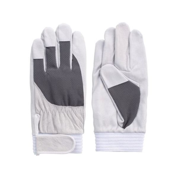 富士グローブ 豚本革手袋 Fー505 アスリート グレイS 5874 1双 62-8796-33（直送品）