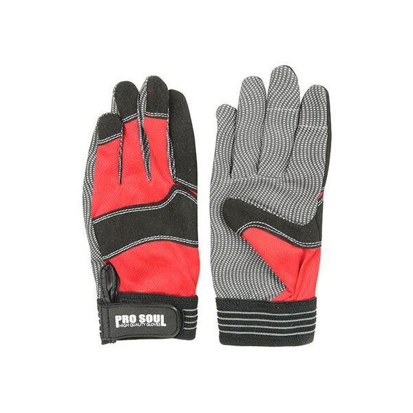 富士グローブ プロソウルレッド カラー:レッド LL PS-771 1個 62-3954-91（直送品）