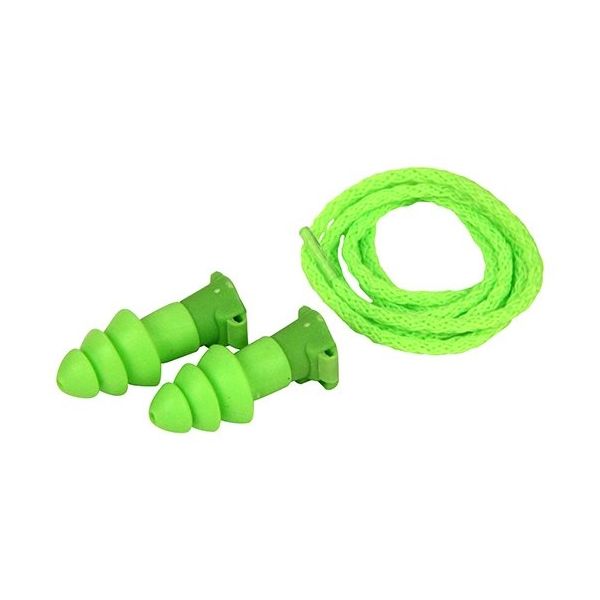 藤原産業 耳栓 フリップコード付 6770 1個 62-4042-53（直送品）