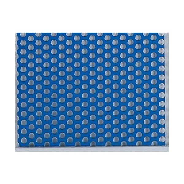 光 カラーアルミパンチング0.5×150ブルー AW694 1セット(5個) 353-2234（直送品）