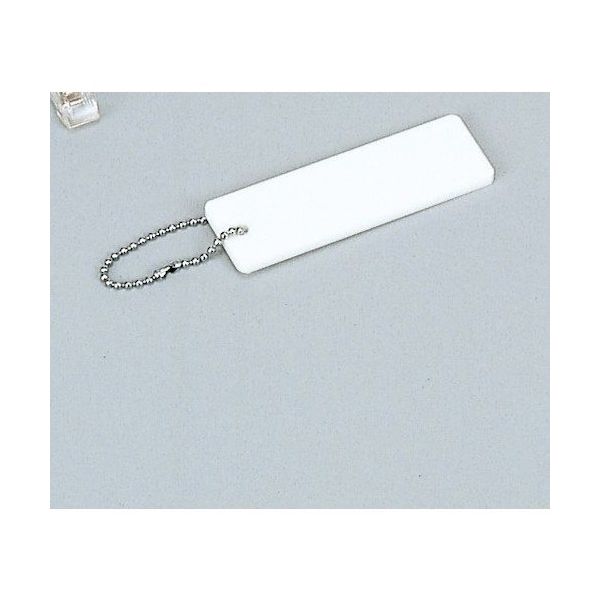 光 タッグ名札 ボールチェイン付 P23-1 1セット(5個) 353-2170（直送品）