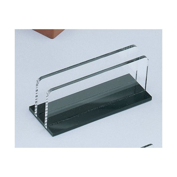 光 メニュー立て 黒 NA213-1 1セット(4個) 353-1822（直送品）