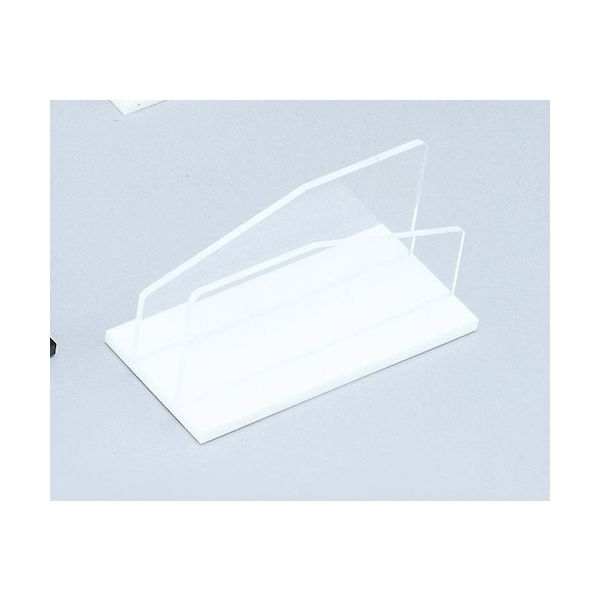 光 メニュー立て 白 NA214-2 1セット(4個) 352-7481（直送品）