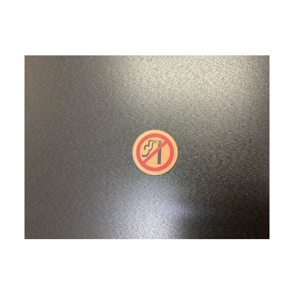 光 サインプレート 禁煙 WMS57-4 1セット(5枚) 360-2878（直送品）