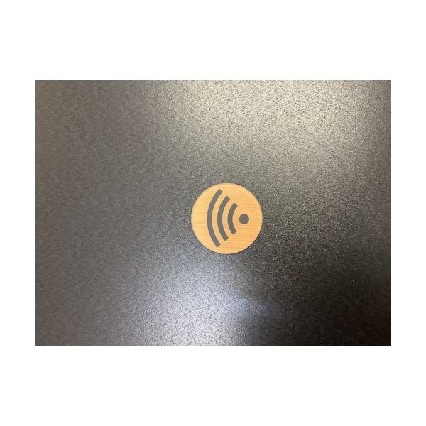 光 サインプレート WiーFiマーク WMS57-8 1セット(5枚) 360-2888（直送品）