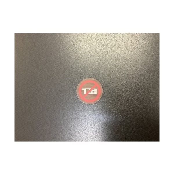 光 サインプレート 携帯電話禁止 WMS58-5 1セット(5枚) 360-2856（直送品）