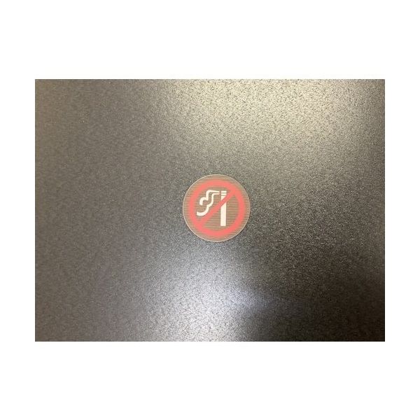 光 サインプレート 禁煙 WMS58-4 1セット(5枚) 360-1221（直送品）