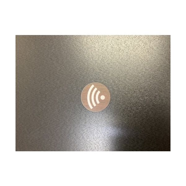 光 サインプレート WiーFiマーク WMS58-8 1セット(5枚) 360-2874（直送品）